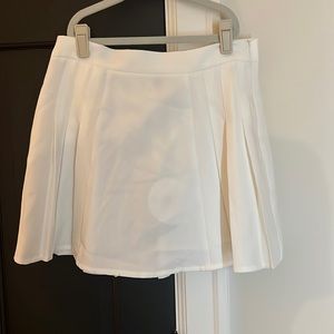 Princess Polly Rosella Mini Skirt - size US 6, AU 10 - white